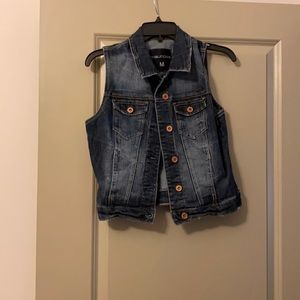 Blue Jean vest.